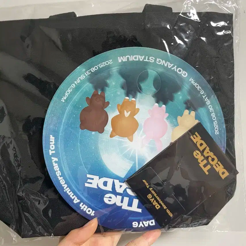 (미개봉) 데이식스 10주년 고양콘 입장키트 막콘