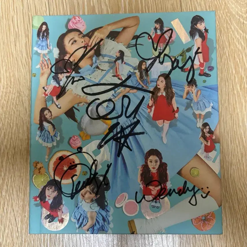 레드벨벳 ROOKIE 친필싸일CD 앨범 비매 품