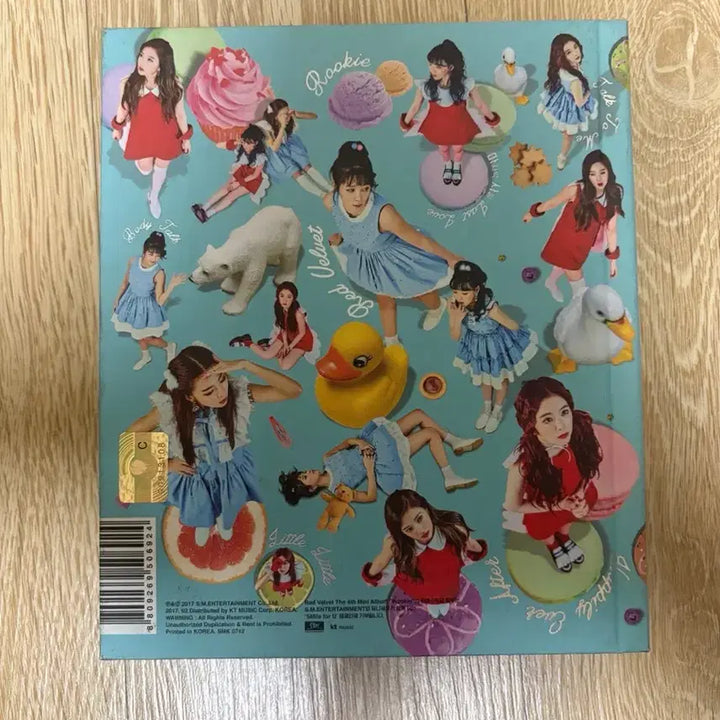 레드벨벳 ROOKIE 친필싸일CD 앨범 비매 품