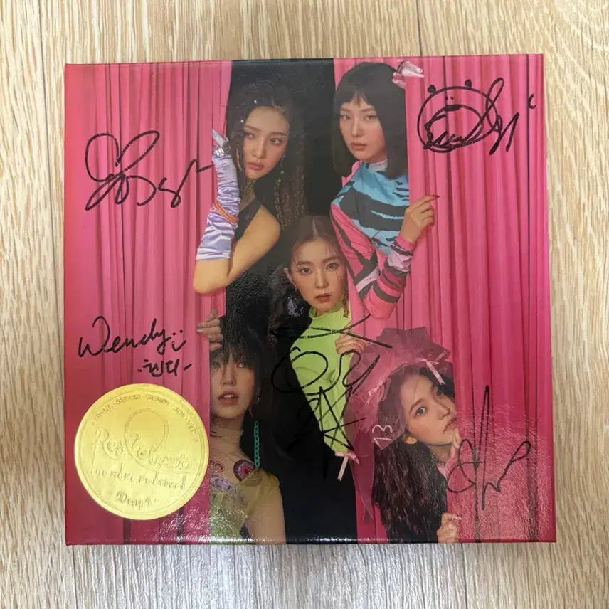 레드벨벳 Reve Festival 친필 사인 앨범 CD 비매 품
