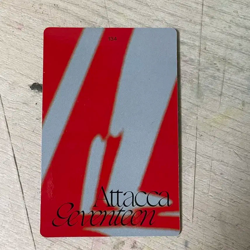 세븐틴 부승관 attacca 포카