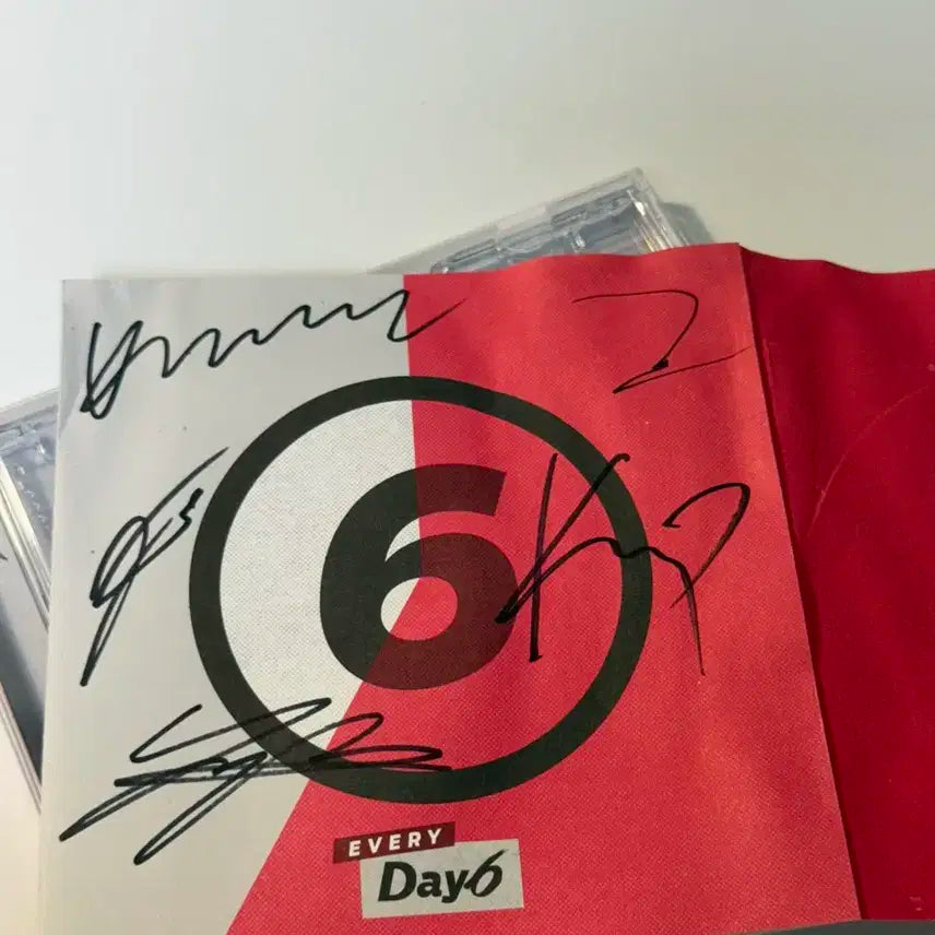 데이식스 싸인 앨범