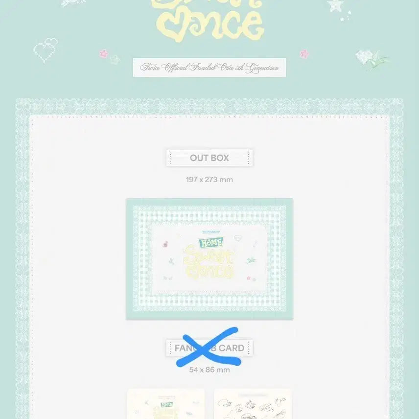 트와이스 트와 twice 팬클럽 멤버십 공식키트 양도