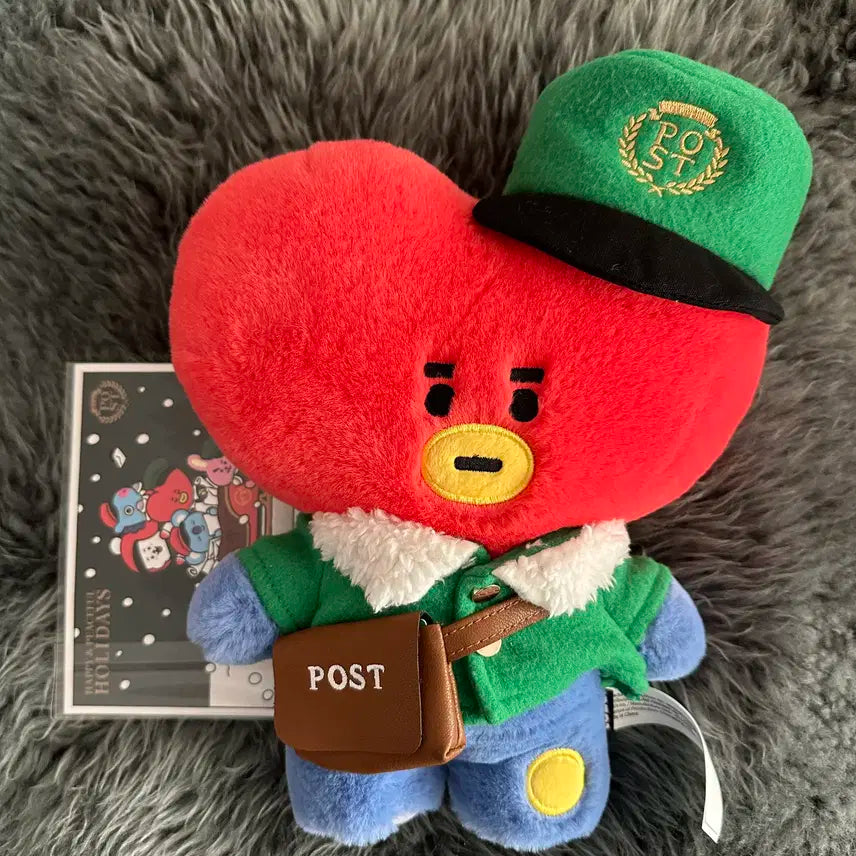 [새 상품] BT21 홀리데이 스탠딩 인형 타타