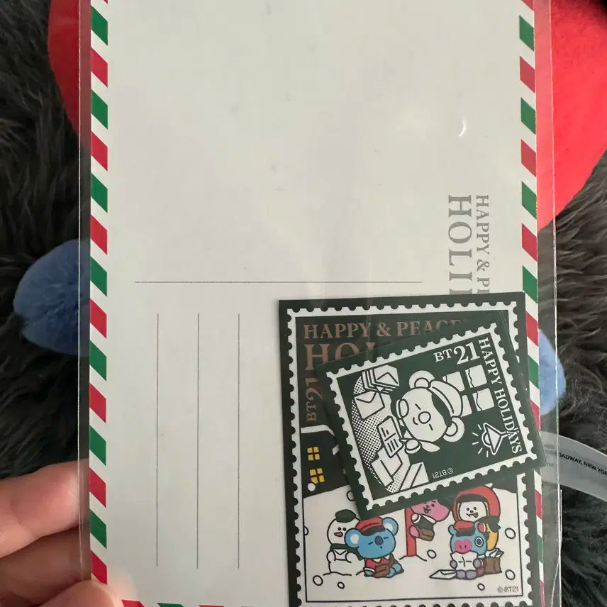 [새 상품] BT21 홀리데이 스탠딩 인형 타타