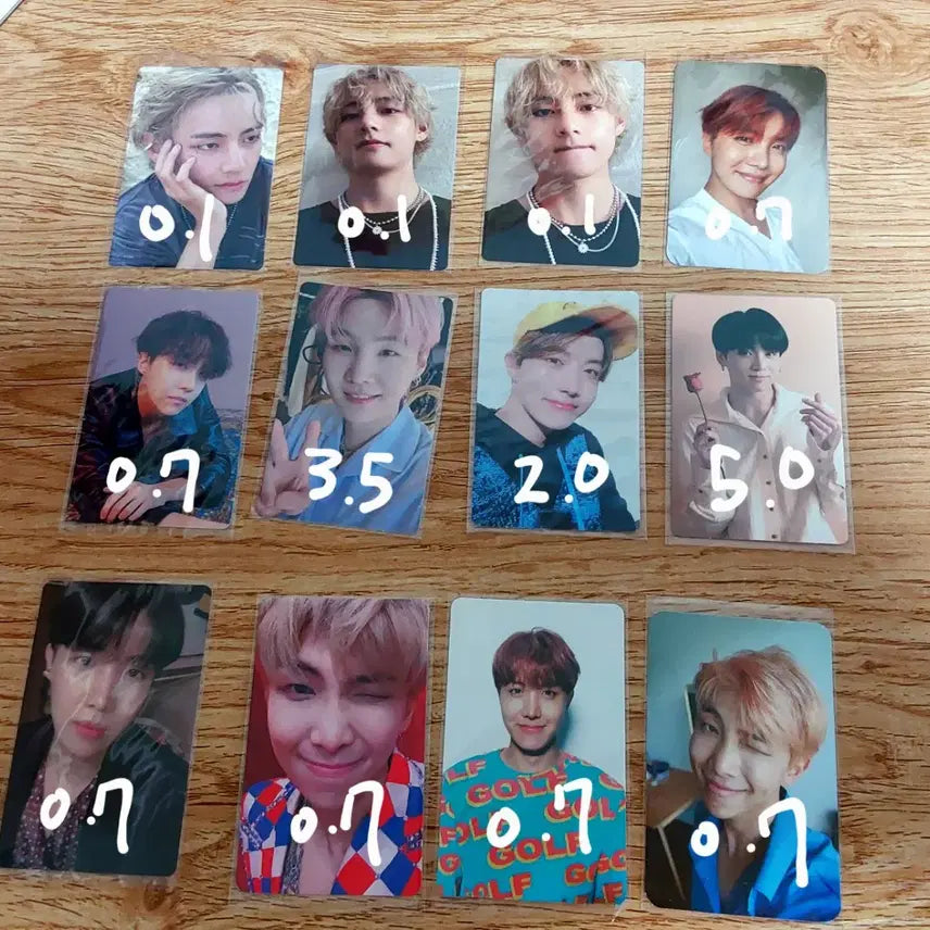 방탄소년단 포카 양도