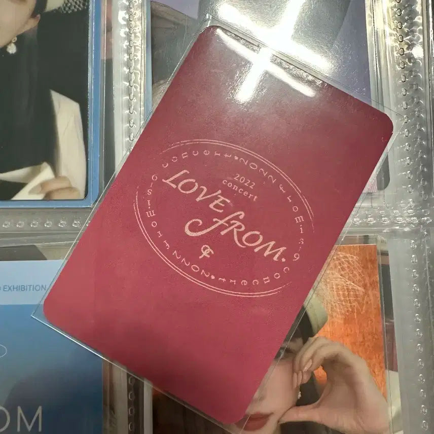 [판매] 프로미스나인 송하영 러브프롬 콘서트 포토카드