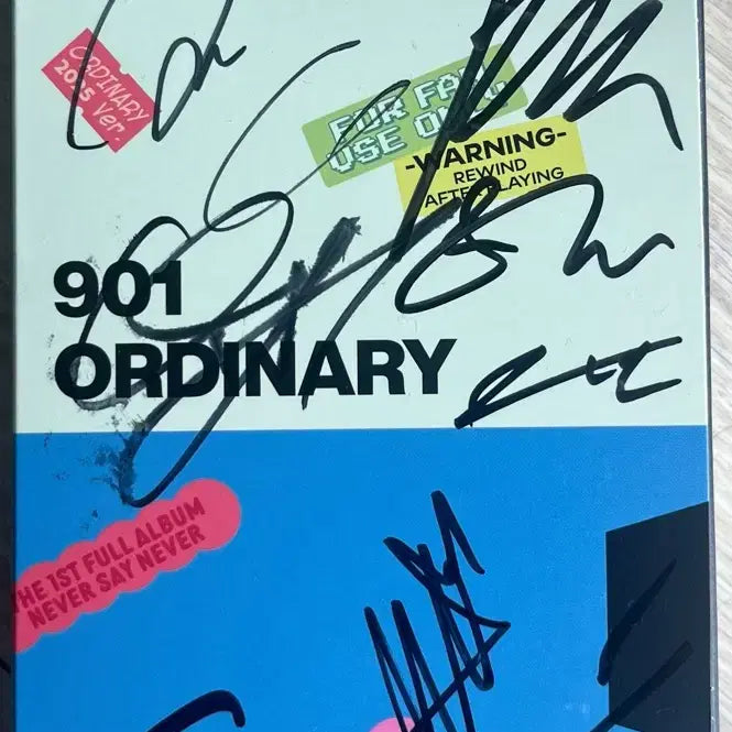 제로베이스원 정규1집 친필 사인 앨범 제베원