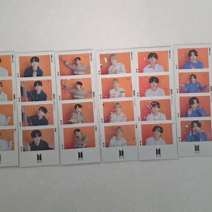 방탄소년단 부산 옛투컴 네컷 7장 세트