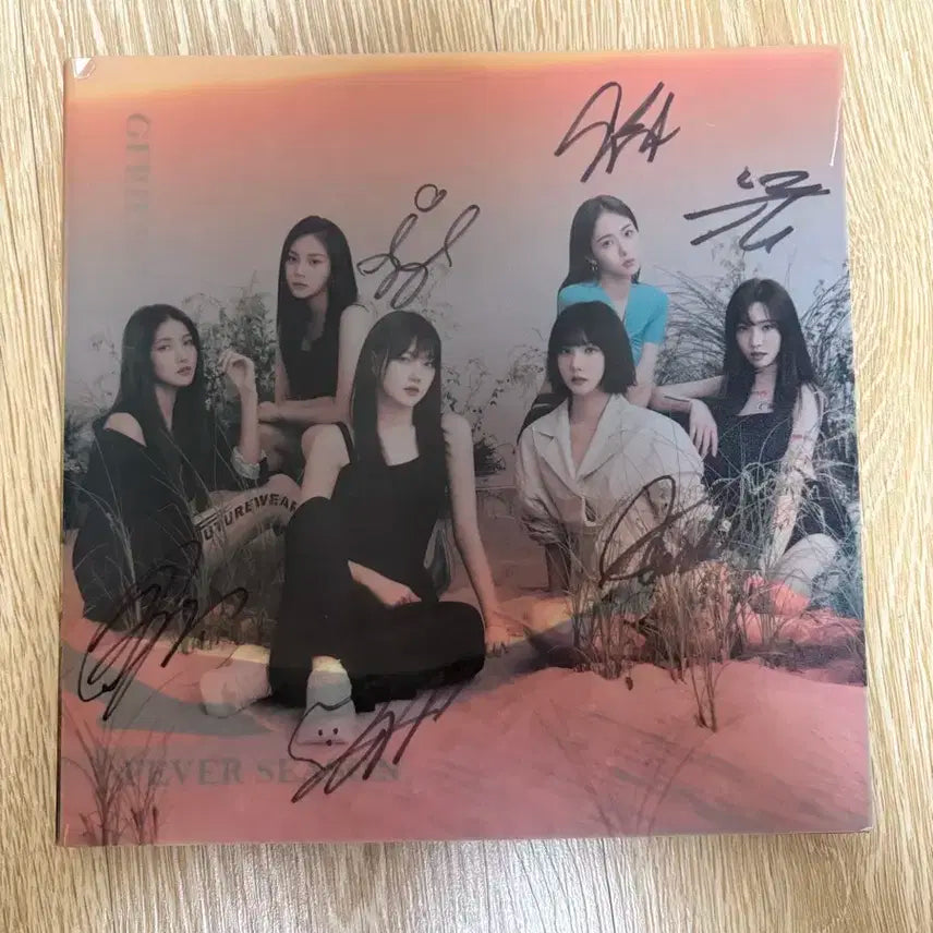 여자친구 GFRIEND Never Sky 친필싸인 비매 품