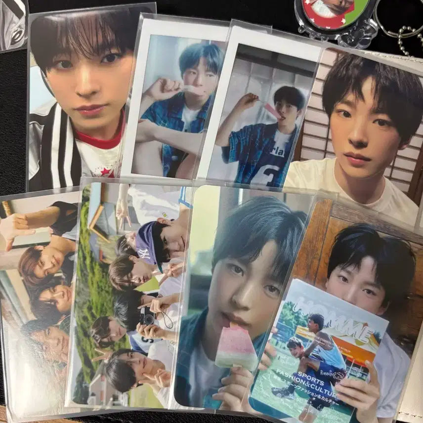 엔시티위시 유우시 전시회 포카 일괄 일본 폴라로이드 아노락 포카