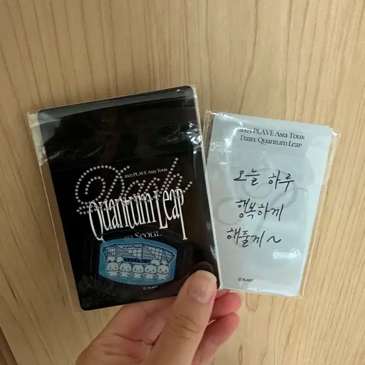 플레이브 콘서트 포카