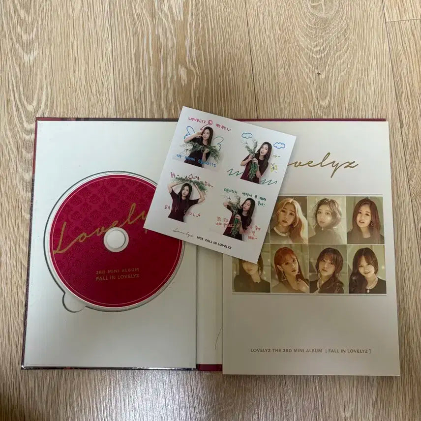 러블리즈 Fall in Lovelyz 친필 싸인 앨범 비매 품