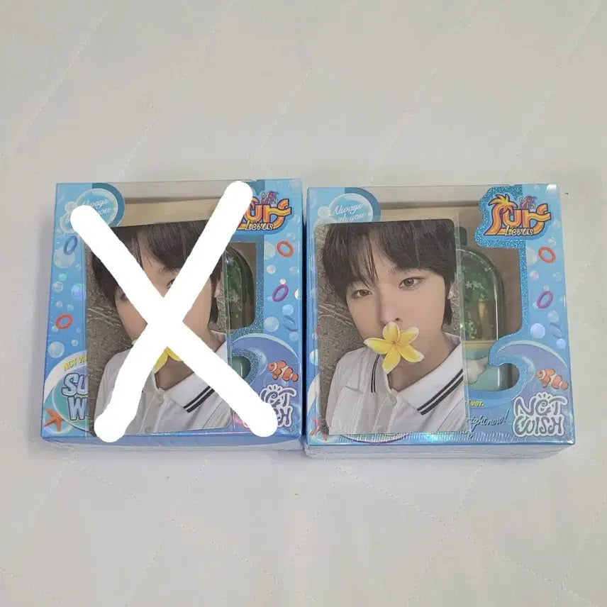 리쿠 포카 포함 엔시티위시 컬러 서프 워터게임기 앨범 color surf