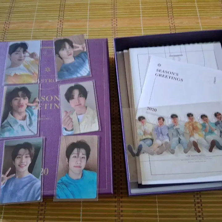 아스트로 2020 시즌그리팅 refreshing 버젼 개봉