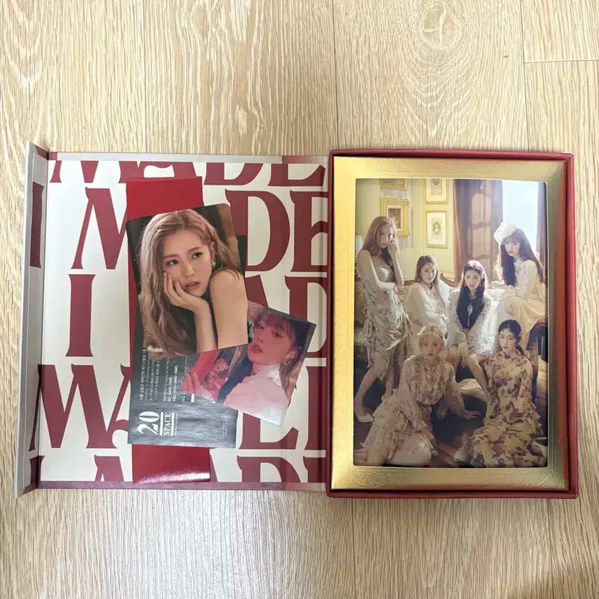 (여자)아이들 I made 앨범 친필사인 CD 비매 품