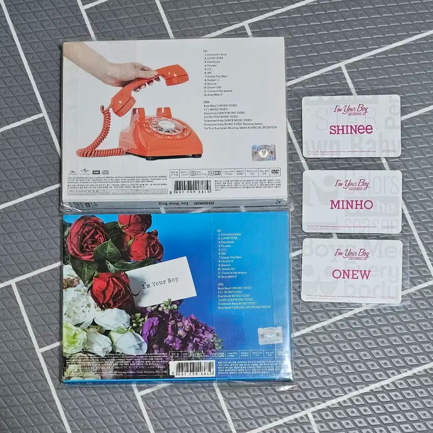 샤이니 일본 앨범 국내발매반 홍보용 일괄