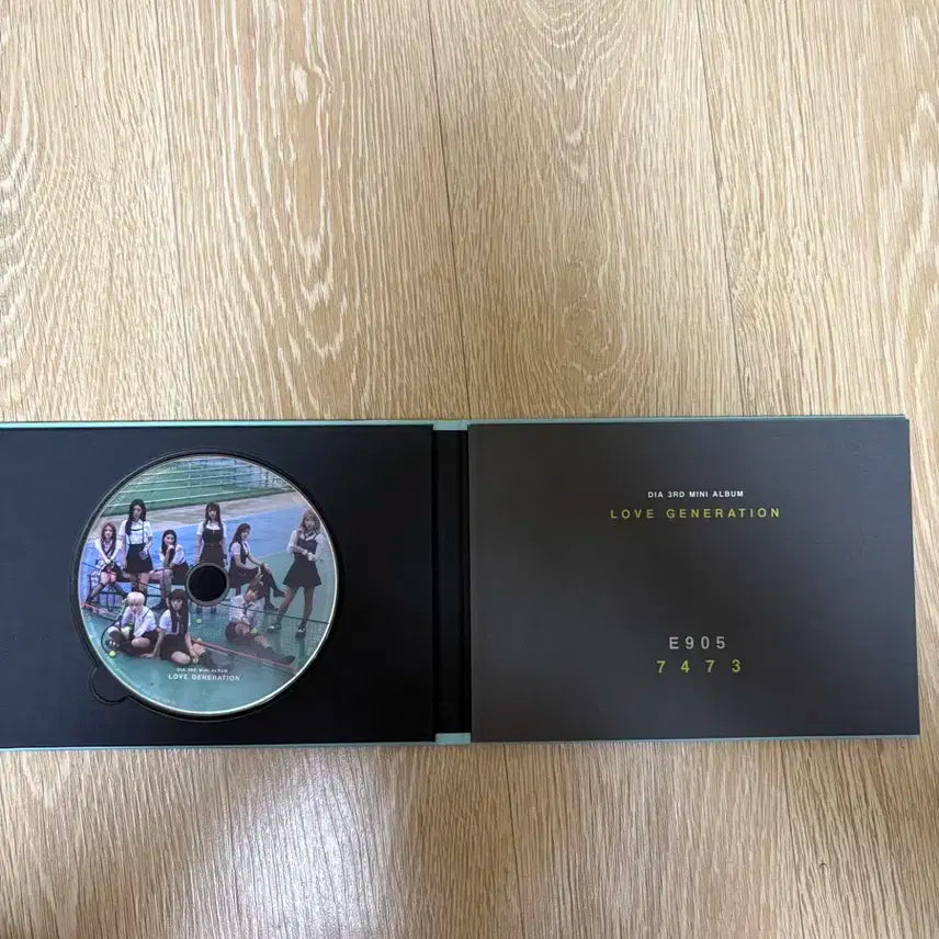 DIA 3RD 친필 싸인 앨범 CD 비매 품