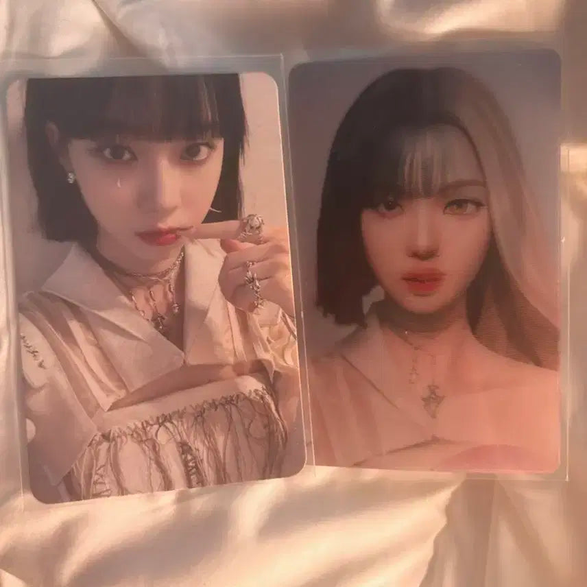 에스파 윈터 포토카드 판매 눈물윈터