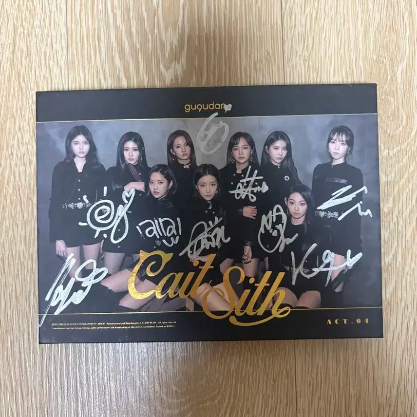 구구단 Act.04 친필 싸인 앨범 CD
