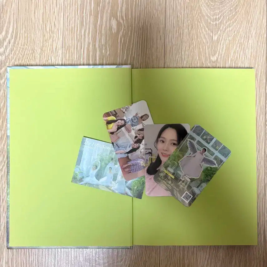 오마이걸 the fifth season 친필 싸인 앨범 CD 비매 품