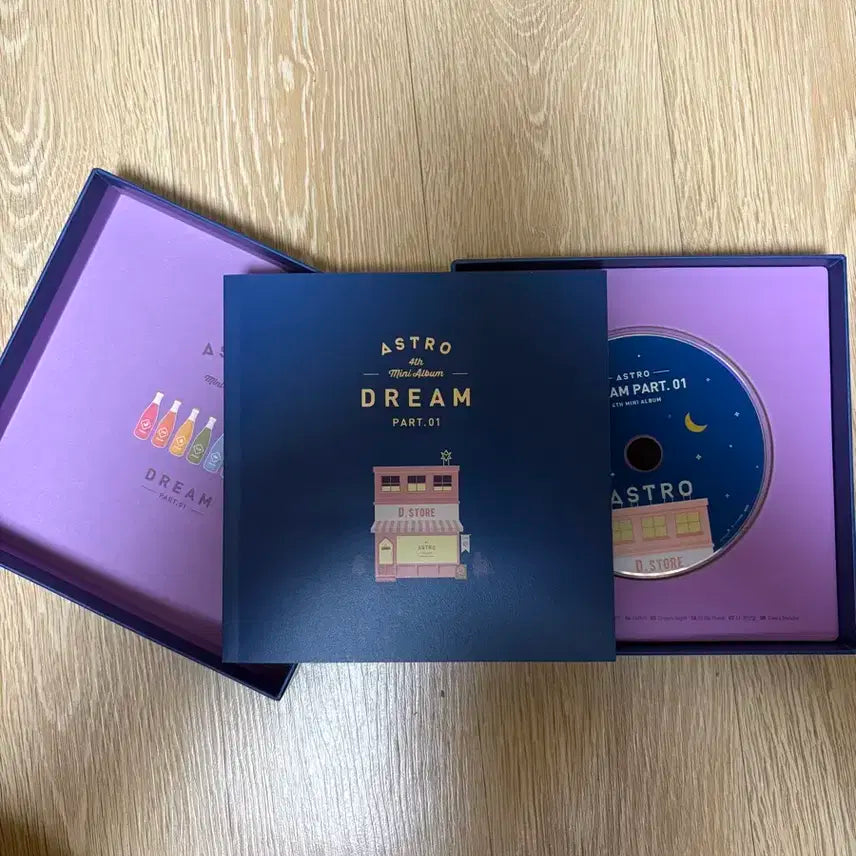 아스트로 Dream Part.01 친필 사인 앨범 비매 품