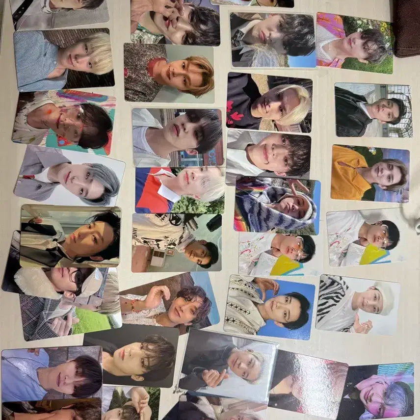 세븐틴 포카 52장 일괄