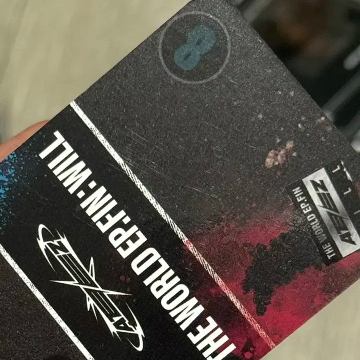에이티즈 윌 케이큐 샵 특전 포카 ateez will kq 우영