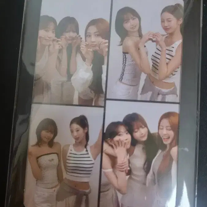 르세라핌 맘스터치 네컷사진 미개봉