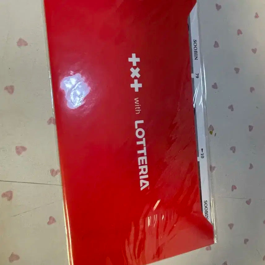 (미개봉) 롯데리아 투바투 포카 txt