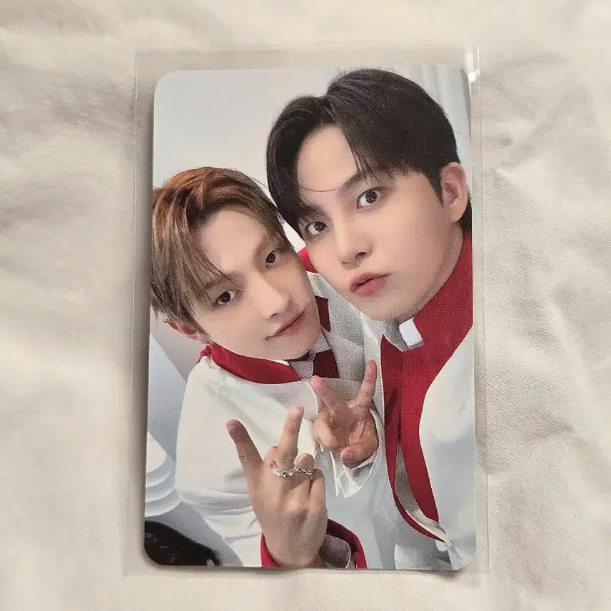 에이티즈 애니티즈 홍중종호 유닛포카 스탬프 포카