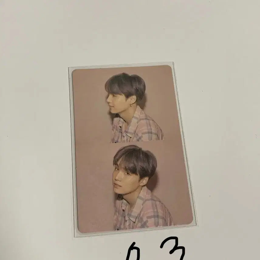 방탄 맵솔 슈가 bts suga 포카 페르소나 포카 포토카드