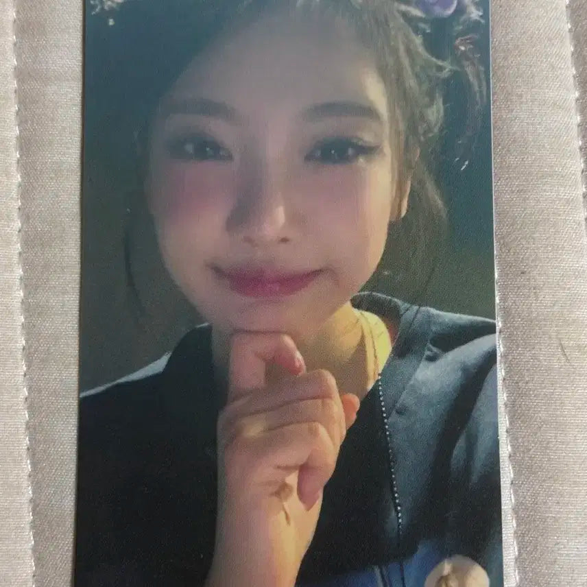 일괄 에스파 닝닝 팬사 포카판매