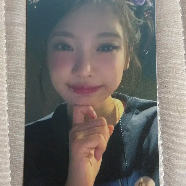 일괄 에스파 닝닝 팬사 포카판매