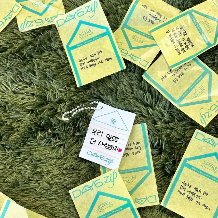 일괄) 데이식스 팝업 컨페티 8종 일괄양도 day6zip 데이식스집