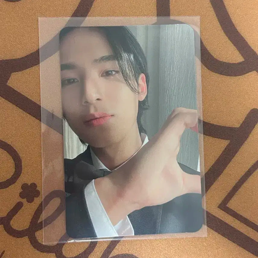 세븐틴 민규 fml 캐럿반 포카 양도