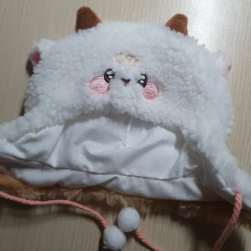 10cm 인형 모자 망토