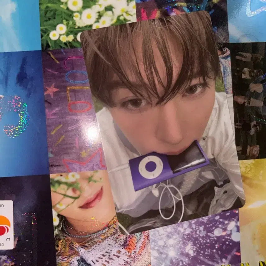 엔시티 위시 시온 color 컬러 포카 포토카드