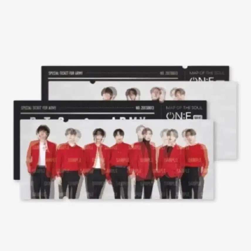방탄소년단 맵오브더 소울 렌티큘러 티켓