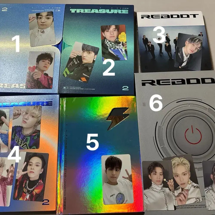 트레저 포카+개봉 앨범 일괄 판매