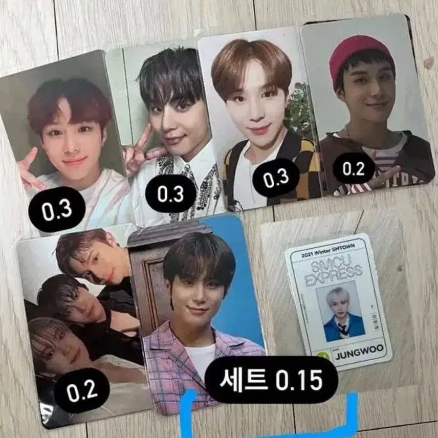 (일괄) NCT127 엔시티 127 도재정  정우 포카