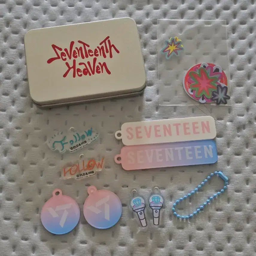 세븐틴 팝업 키링 굿즈 나나민박 일괄