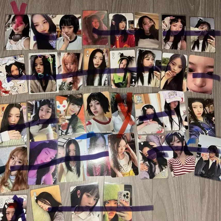 뉴진스 굿즈 포카 시그 DVD