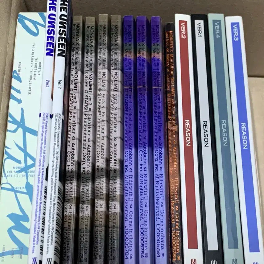 몬스타엑스 앨범