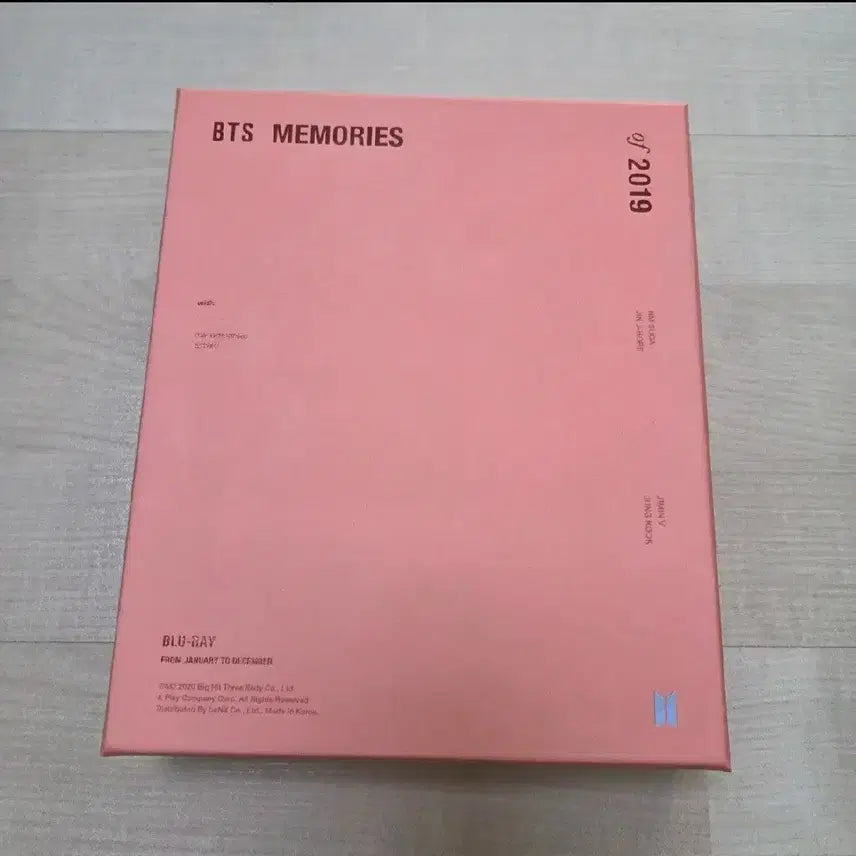 2019 메모리즈 블루레이 포카 뷔