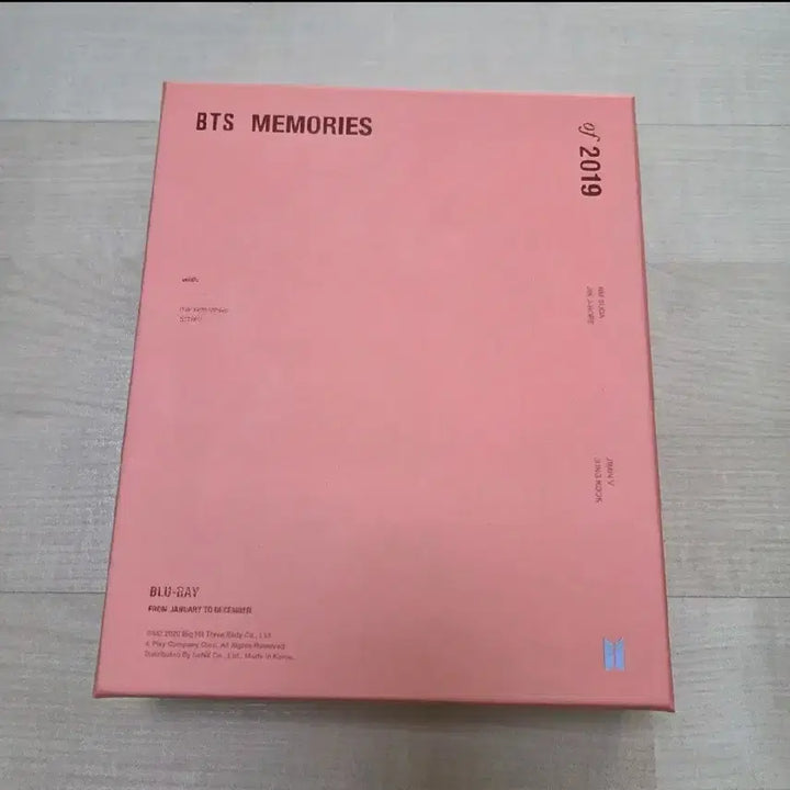 2019 메모리즈 블루레이 포카 뷔