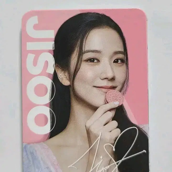 10장 일괄) 한정판 블랙핑크 오레오 포토카드