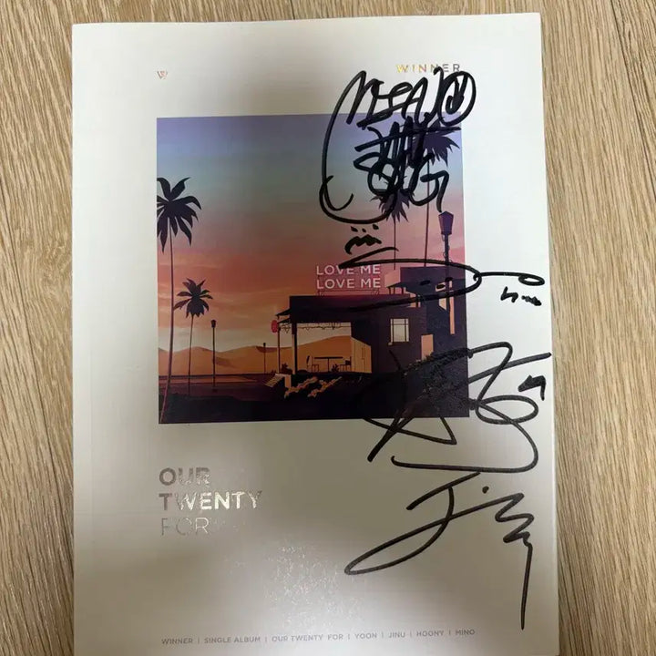 위너 Our Twenty For 앨범 친필 싸인 CD 비매 품