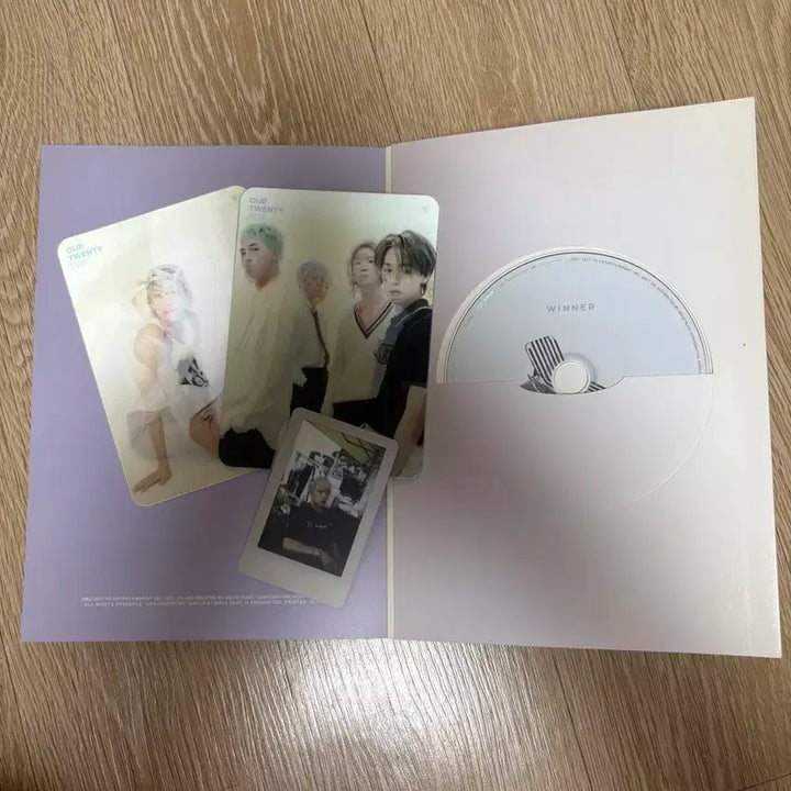 위너 Our Twenty For 앨범 친필 싸인 CD 비매 품