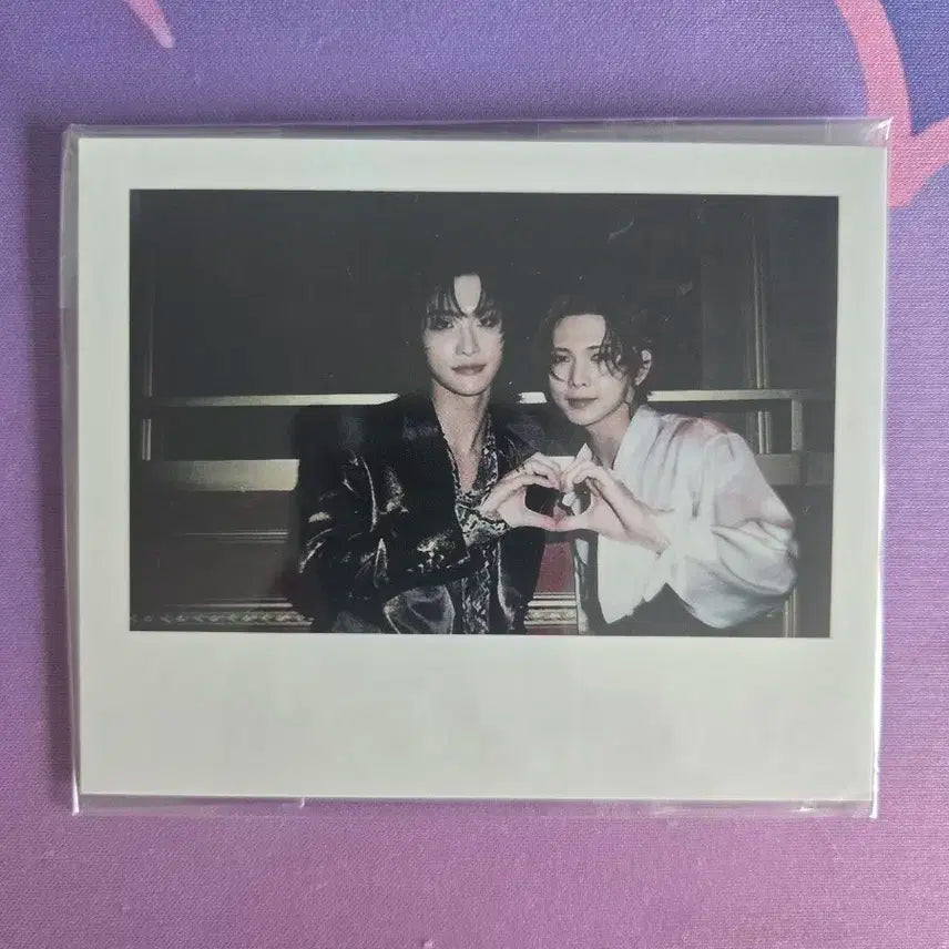 에이티즈 성화와 여상 메이크스타 폴라로이드